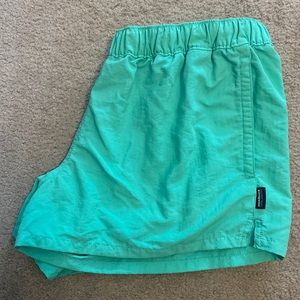 Teal Pocketed Patagonia Shorts